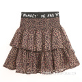 Girls Woven Skort  Girls high quality printed short skirt Manufactory